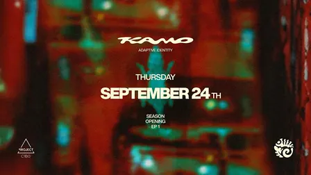KAMO // SEASON OPENING EP. 1 - DJ SET Viale Tirreno, 2 - Start h.22:00