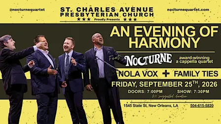 An Evening of Harmony: A Cappella Benefit Concert
