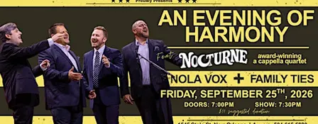 An Evening of Harmony: A Cappella Benefit Concert