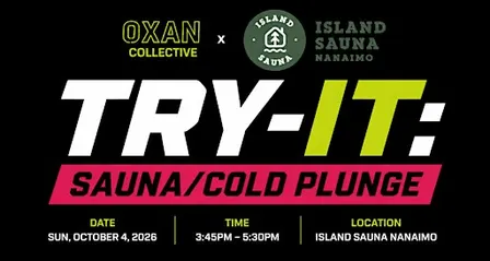Try-It: Sauna/Cold Plunge w/ Island Sauna