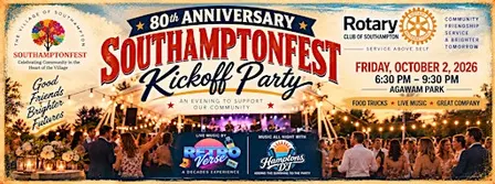 Southamptonfest Southampton Rotary 80th Anniversary Cocktail Party