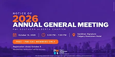 PMI SAC Annual General Meeting