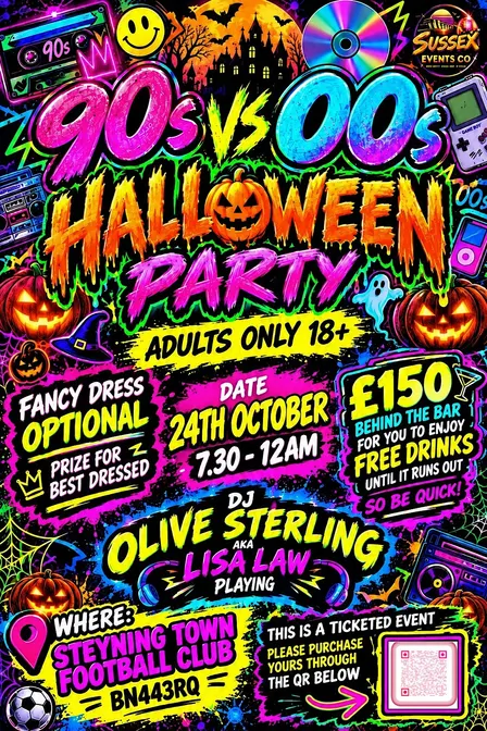 90s vs 00s Halloween party