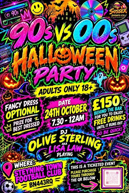 90s vs 00s Halloween party