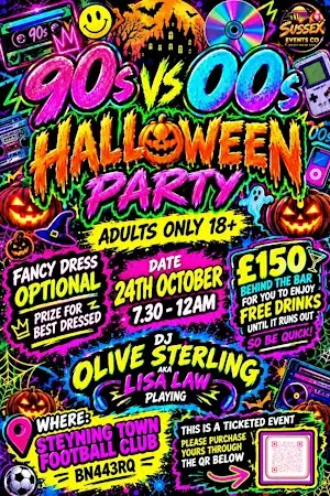 90s vs 00s Halloween party