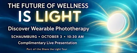 The Future of Wellness Is Light: Live in Schaumburg