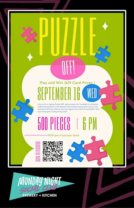 September Puzzle Night!