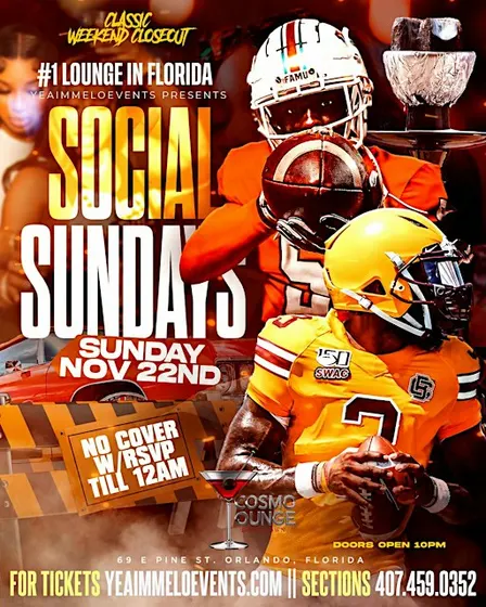 Florida Classic Weekend 2K26: Classic Weekend Closeout Social Sundays