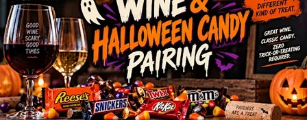 Wine & Halloween Candy Pairing!