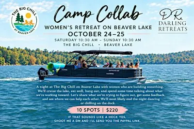 Camp Collab: Women’s Retreat on Beaver Lake
