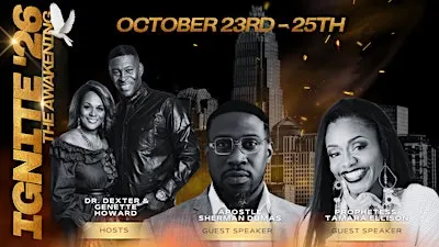 IGNITE 2026: 3 Days of Power, Presence & Prophetic Fire