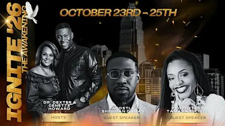 IGNITE 2026: 3 Days of Power, Presence & Prophetic Fire