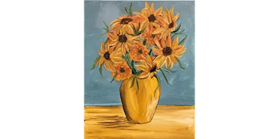 Vincent's Amber Arrangement - Paint and Sip in Cincinnati | Classpop!™
