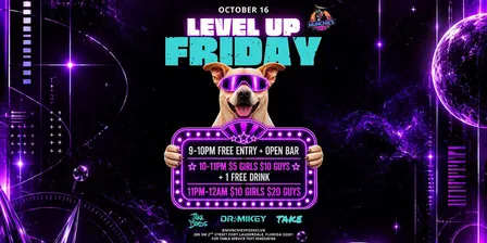 10/16 LEVEL UP FRIDAYS @ MUNCHIE'S FORT LAUDERDALE