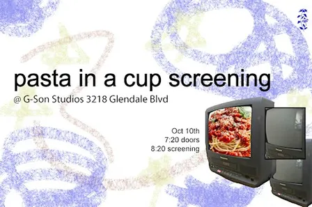 pasta in a cup screening
