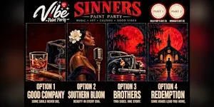 Sinners Paint Party Part 1 at Billy Roy's