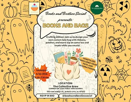 Books & Besties Social: Books & Bags
