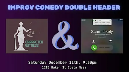An Improvised Comedy Show!