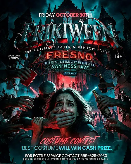 Frikiween 2026  - The Ultimate Latin & Hip Hop Halloween Party