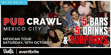 Pub Crawl in Mexico City
