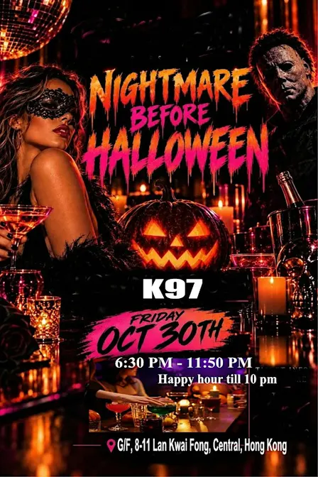 Pre-Halloween Black Party at K97