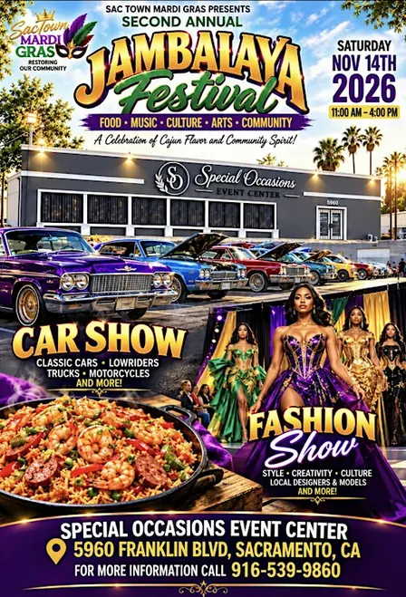 Second Annual Jambalaya Festival car show fashion and cajun cook off