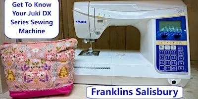 Get to know your Juki DX series machine