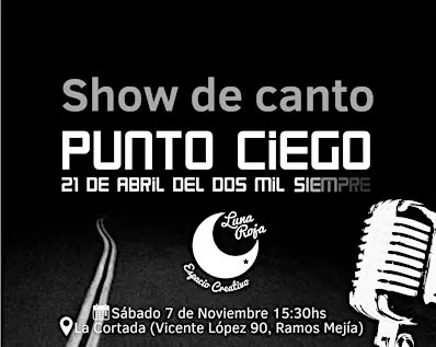 Show de Canto "Punto Ciego"