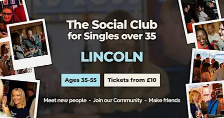 Singles Drinks Social @ Prince of Wales LINCOLN (Ages 35-55)
