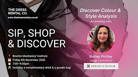 Sip, Shop & Discover with The Dress Rental Co. and Shirley Phillips