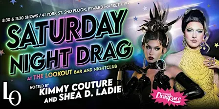 SATURDAY NIGHT DRAG: with Kiki Coe and Xtra- 8:30pm