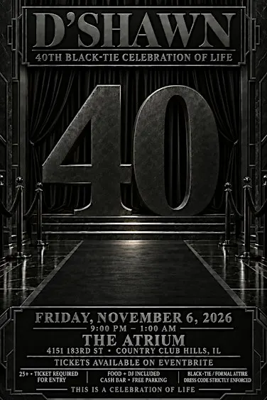 D’SHAWN 40/40: THE BLACK-TIE AFFAIR