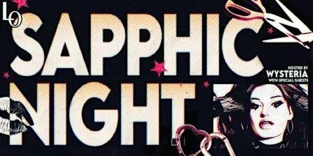 SAPPHIC NIGHT: Hosted By Wysteria- 8:30pm