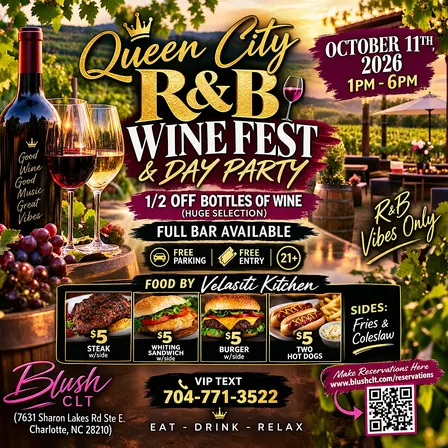 Queen City R&B Wine Fest & Day Party