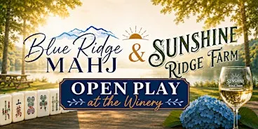 Mahjong Open Play at The Winery at Sunshine Ridge Farm