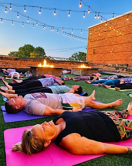 Sunset Stretch and Sip