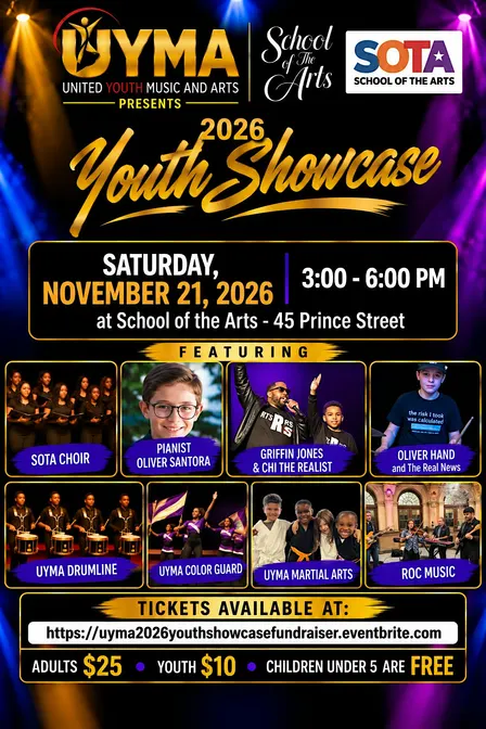 UYMA  2026 Youth Showcase Fundraiser