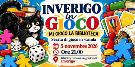 INVERIGO IN GIOCO: mi gioco la biblioteca