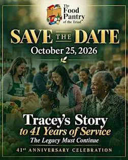 Tracey’s Story to 41 Years of Service, The Legacy Must Continue