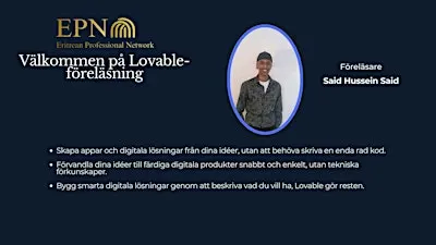 Välkommen på Lovable-föreläsning