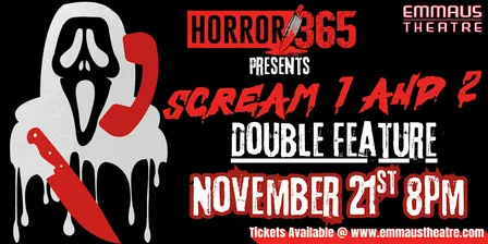 SCREAM   Double Feature