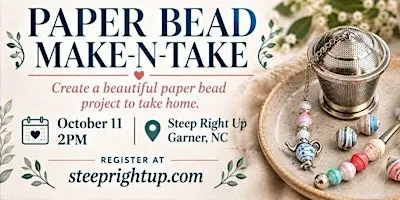 Make & Take: Paper Beads