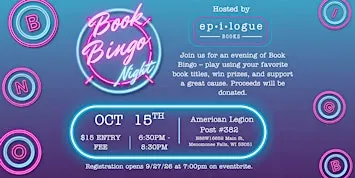 Book Bingo Night