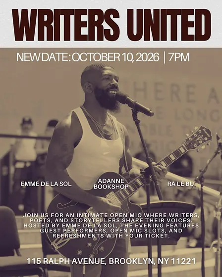 Writers United Open Mic + Storytelling