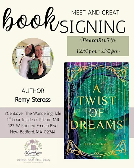 Author Book Signing Event with - Remy Steross