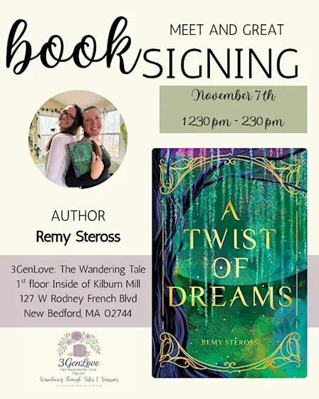 Author Book Signing Event with - Remy Steross