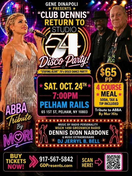 Studio 54 Disco Dinner Party