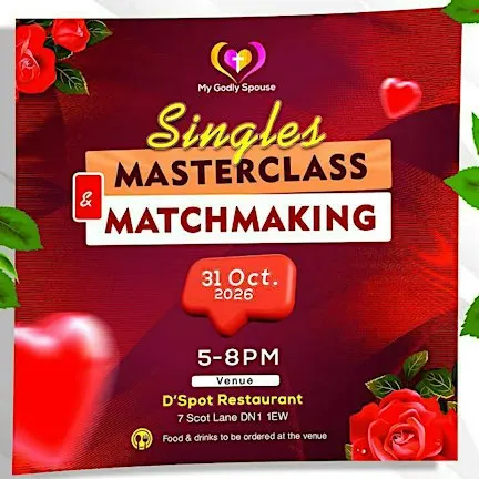 Singles Masterclass & Matchmaking