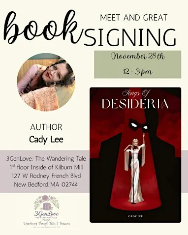 Author Book Signing Event with - Cady Lee