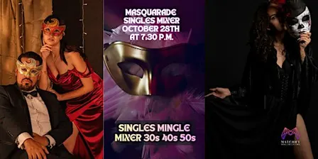 Masquerade Singles Mixer 30s, 40s, 50s